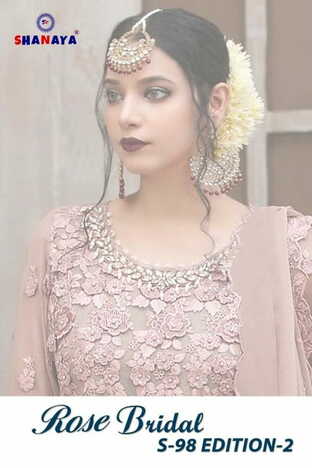 SHANAYA ROSE BRIDAL S 98 EDITION 2 PAKISTANI SUITS CATALOGUE