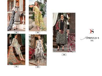 DEEPSY SUITS M PRINT 23 4 NX COTTON PRINT PAKISTANI SUITS NEW CATALOGUE