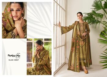 MUMTAZ ARTS ELAN 10001 TO 10008 PRINTED SUITS LATEST CATALOGUE