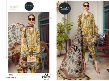  MEHBOOB TEX D.NO 1195 (7773) M PRINT VOL 13 SALWAR KAMEEZ DISTRIBUTOR IN SURAT