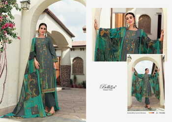 BELLIZA SHAHEENA COTTON DIGITAL PRINT EMBROIDERY SUITS BEST PRICE