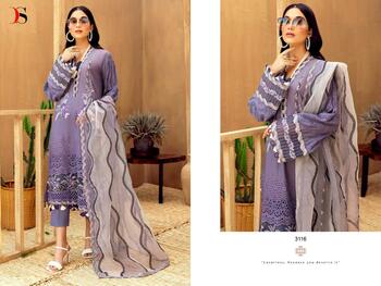 DEEPSY SUITS ADAN LIBAS LAWN 23 3111 TO 3116 PAKISTANI SUITS AT SURAT