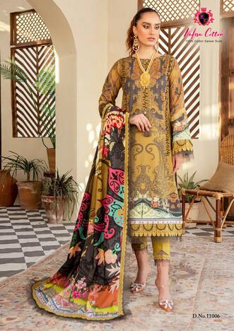 NAFISA COTTON SAHIL VOL 11 COTTON KARACHI SUITS WHOLESALER SURAT