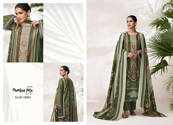 MUMTAZ ARTS ELAN 10001 TO 10008 PRINTED SUITS LATEST CATALOGUE