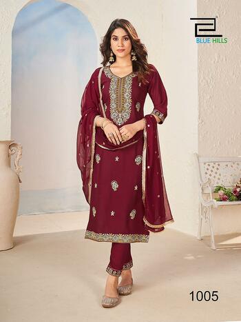 BLUE HILLS GULAB JAL VOL 3 READYMADE KURTI CATALOGUE WHOLESALER IN SURAT