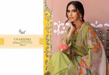 SHREE FABS CHARIZMA SIGNATURE CHUNRI COLLECTION VOL 3 2322 TO 2328 SERIES PAKISTANI SUITS