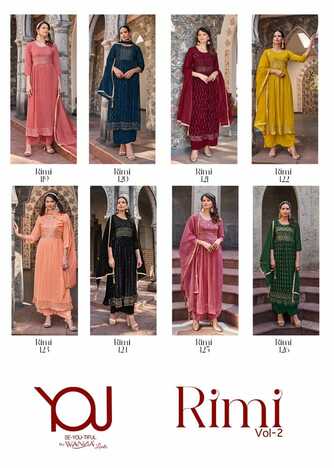 WANNA RIMI VOL 2 DESIGNER KURTIS ONLINE SUPPLIER 