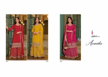 EBA LIFESTYLE AVANTIKA HEAVY EMBROIDERY SUITS SUPPLIER SURAT