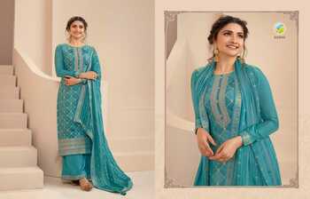 VINAY KASEESH SAAVI ZARI DOLA JACQUARD SALWAR SUITS SUPPLIER SURAT