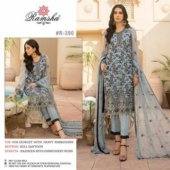 RAMSHA VOL 29 R387 TO R390 PAKISTANI SALWAR KAMEEZ LATEST CATALOGUE 2021