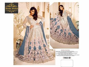 AYESHA MISBAH D.NO 102 PAKISTANI ANARKALI SALWAR KAMEEZ MASTER COPY