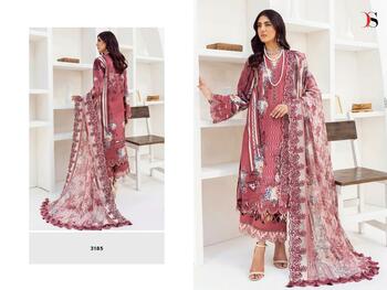 DEEPSY SUITS JADE NEEDLE WONDER 2023 2 COTTON PAKISTANI SUITS