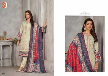 SHRADDHA DESIGNER BIN SAEED VOL 3 LAWN COTTON PRINT SUITS NEW CATALOGUE