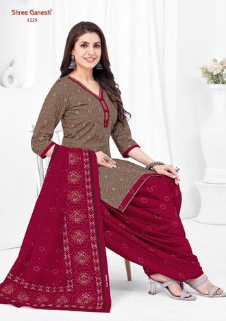 SHREE GANESH BANDHNI PATIYALA VOL 2 SALWAR SUITS WHOLESALER IN SURAT