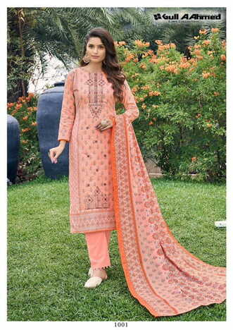 GULL AAHMED BIN SAEED EMBROIDERED COLLECTION 2023