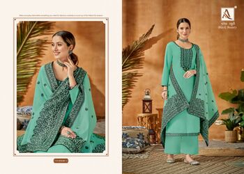 ALOK SUITS BLACK BEAUTY ZAM COTTON SALWAR SUITS LATEST CATALOGUE