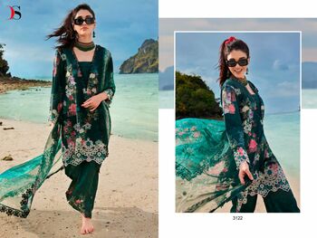 DEEPSY SUITS IMAGE CHIKANKARI 23 COTTON PRINT PAKISTANI SUITS CATALOGUE