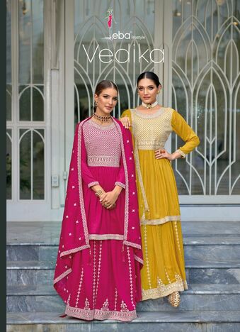 EBA LIFESTYLE VEDIKA EMBROIDERY SALWAR SUITS WHOLESALER