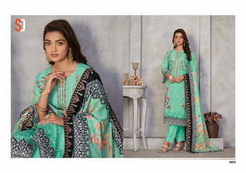 SHRADDHA DESIGNER BIN SAEED VOL 3 LAWN COTTON PRINT SUITS NEW CATALOGUE