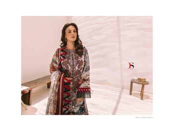 DEEPSY FIRDOUS BLISS LAWN 23 3341-3348 PAKISTANI SUITS DISTRIBUTOR SURAT AT BEST PRICE