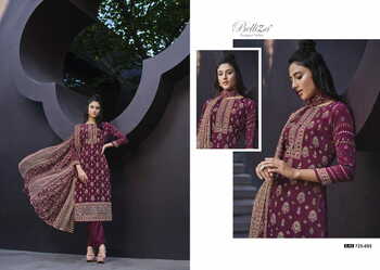 BELLIZA SHADOWS PURE CREP DIGITAL PRINTED SUITS NEW COLLECTION 2023