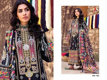 DEEPSY SUITS VIVA ANAYA 1861 TO 1867 SERIES PAKISTANI SUITS CATALOGUE