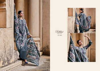 BELLIZA NAIRA COTTON DIGITAL PRINTED EMBROIDERY SUITS COLLECTION 2023