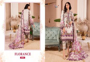 SHREE FABS FLORANCE COTTON PRINT EMBROIDERY PAKISTANI SUITS