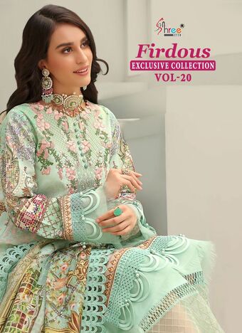 SHREE FABS FIRDOUS EXCLUSIVE COLLECTION VOL 20 2329 TO 2336 SERIES