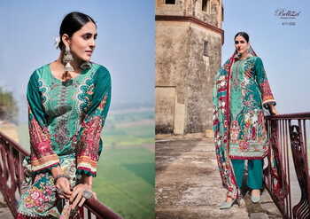 BELLIZA NAIRA COTTON DIGITAL PRINTED EMBROIDERY SUITS COLLECTION 2023