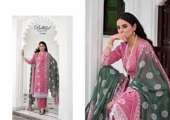 BELLIZA SIYAHI COTTON DIGITAL PRINTED SALWAR SUITS SURAT