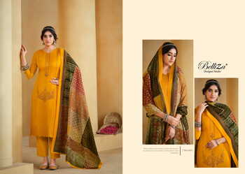 BELLIZA JASHN-E-ISHQ JAM EMBROIDERY PRINTED SUITS AT BEST PRICE