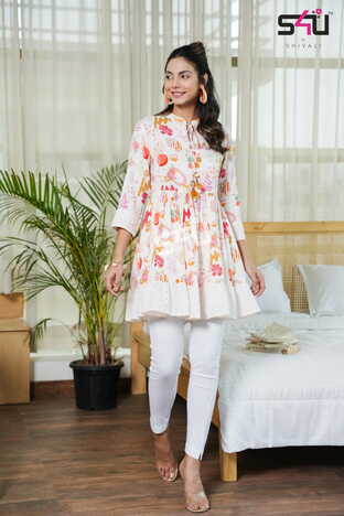 S4U WEDESI WD01 TO WD06 SERIES COTTON RAYON SHORT TOPS NEW CATALOGUE