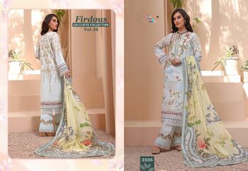 SHREE FABS FIRDOUS EXCLUSIVE COLLECTION VOL 20 2329 TO 2336 SERIES