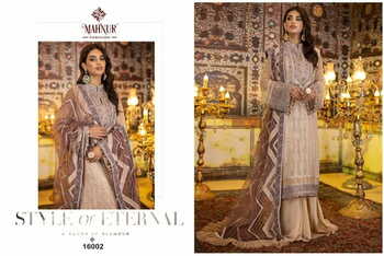 MAHNUR FASHION MAHNUR VOL 16 GEORGETTE PAKISTANI SUITS