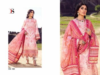 DEEPSY SUITS VIVA ANAYA 1861 TO 1867 SERIES PAKISTANI SUITS CATALOGUE