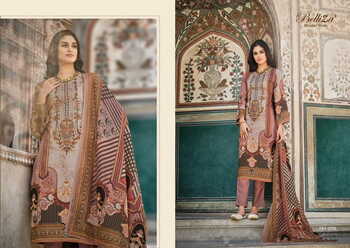 BELLIZA ZIANA COTTON DIGITAL PRINTED SUITS LATEST CATALOGUE