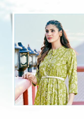 MITTOO BELT VOL 14 KURTI WITH BELT LATEST COLLECTION 2023