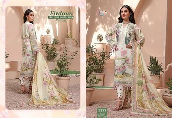 SHREE FABS FIRDOUS EXCLUSIVE COLLECTION VOL 20 2329 TO 2336 SERIES