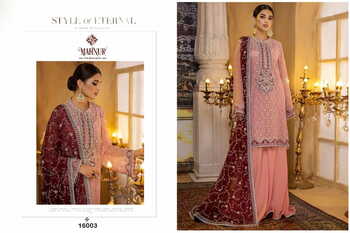 MAHNUR FASHION MAHNUR VOL 16 GEORGETTE PAKISTANI SUITS