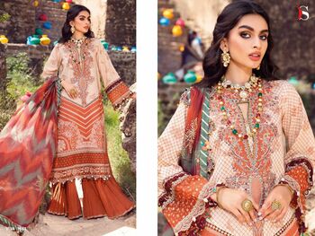 DEEPSY SUITS VIVA ANAYA 1861 TO 1867 SERIES PAKISTANI SUITS CATALOGUE