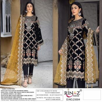 RINAZ FASHION JAZMIN VOL 19 PAKISTANI GEORGETTE SUITS