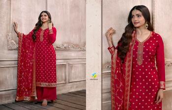 VINAY KASEESH ZARDOSI VOL 6 ZARI DOLA JACQUARD SALWAR SUITS AT SURAT