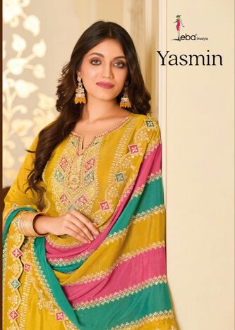 EBA LIFESTYLE YASMIN READYMADE KURTIS COLLECTION DISTRIBUTOR IN SURAT