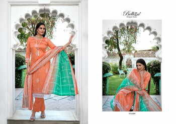 BELLIZA SIYAHI COTTON DIGITAL PRINTED SALWAR SUITS SURAT