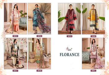 SHREE FABS FLORANCE COTTON PRINT EMBROIDERY PAKISTANI SUITS