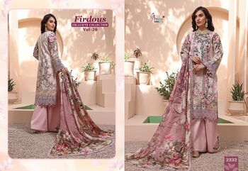 SHREE FABS FIRDOUS EXCLUSIVE COLLECTION VOL 20 2329 TO 2336 SERIES