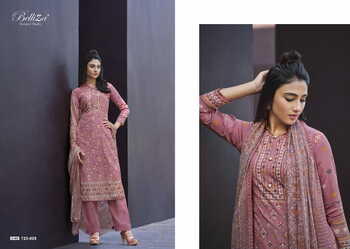 BELLIZA SHADOWS PURE CREP DIGITAL PRINTED SUITS NEW COLLECTION 2023