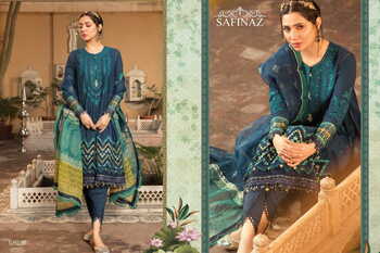 SAFINAZ MARIYA B VOL 9 LAWN COTTON PRINTED PAKISTANI SUITS LATEST COLLECTION