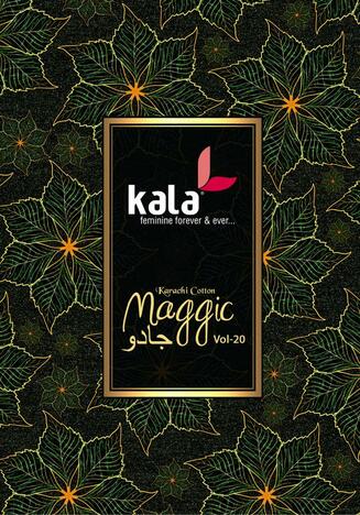 KALA MAGGIC VOL 20 COTTON PRINTED SUITS LATEST CATALOGUE